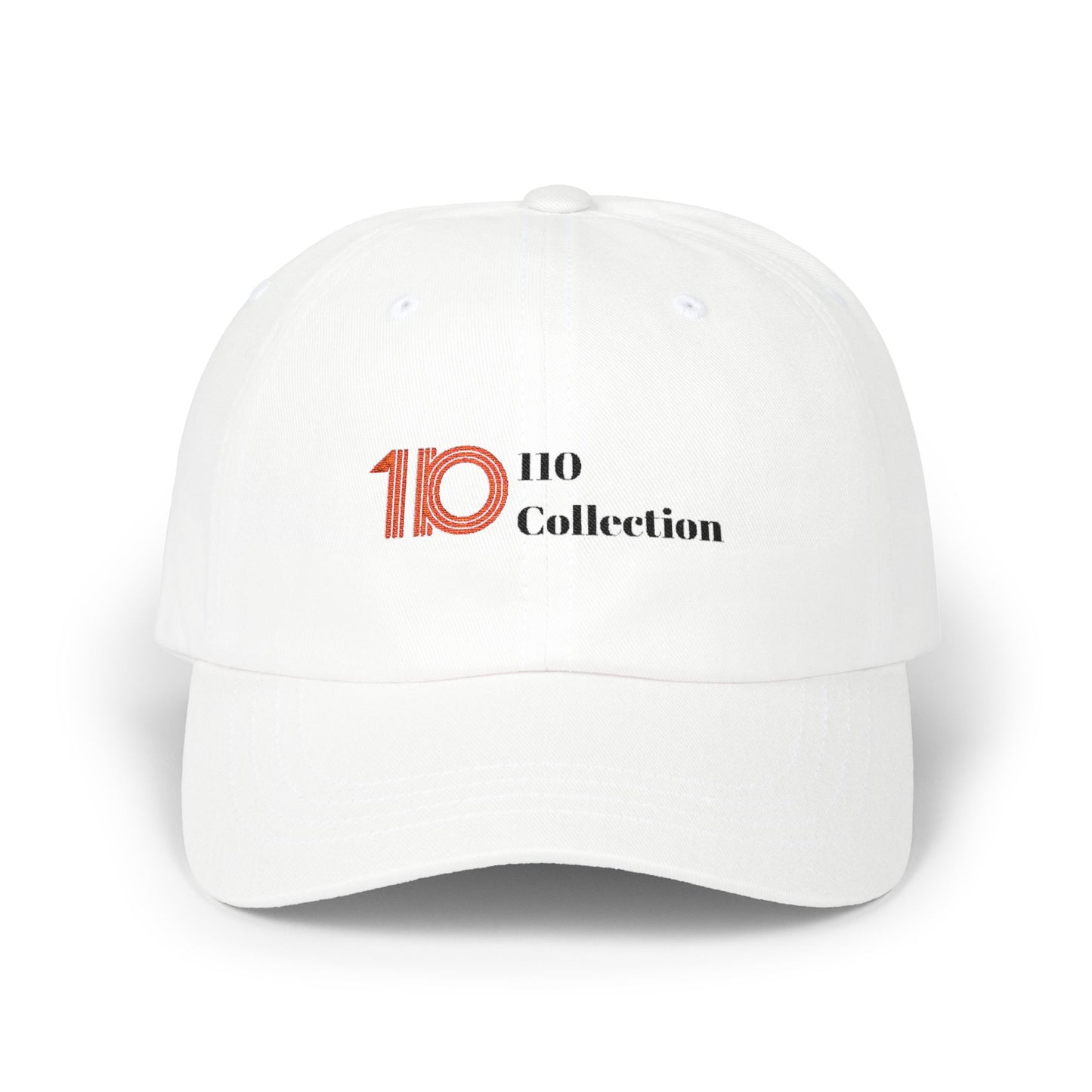 Classic Dad Cap - "110 Collection" Embroidered Cotton Baseball Hat